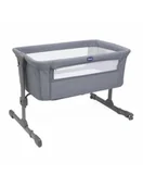 Łóżeczka i kojce - Chicco Łóżeczko Next2Me Essential Stone Re Lux - miniaturka - grafika 1