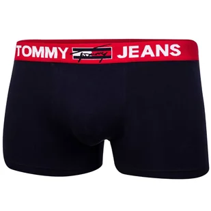 TOMMY HILFIGER BOKSERKI MĘSKIE TRUNK 1 PARA NAVY UM0UM02178 DW5 - Rozmiar: S - Majtki męskie - miniaturka - grafika 1