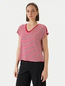 Koszulki i topy damskie - Morgan T-Shirt 261-DIVA Czerwony Regular Fit - miniaturka - grafika 1