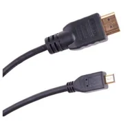 Kable - Lechpol Kabel HDMI Micro HDMI 1.8 m | Zamów z DOSTAWĄ JUTRO! - miniaturka - grafika 1