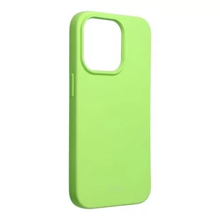 Roar Futerał Colorful Jelly Case do iphone 14 pro limonka - Etui i futerały do telefonów - miniaturka - grafika 1