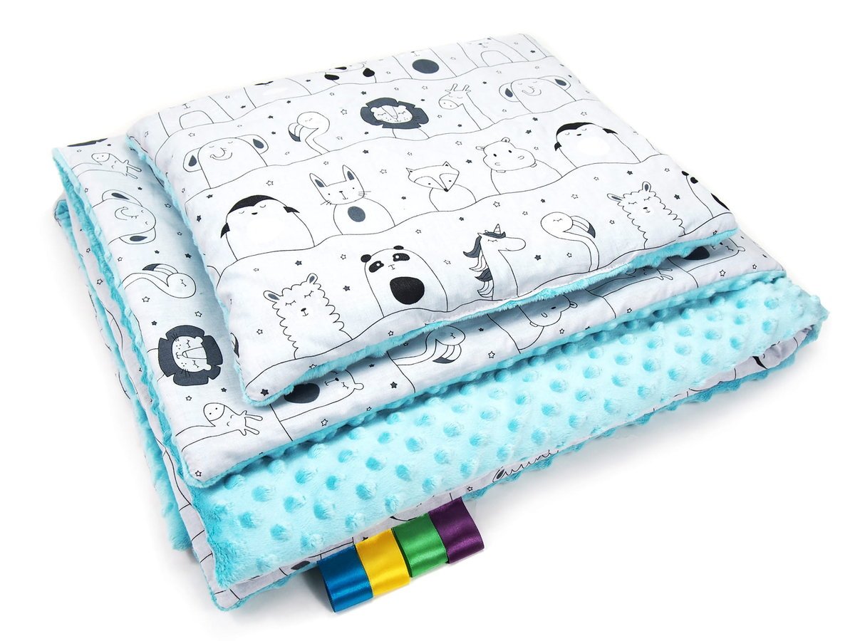 KOCYK PRZEDSZKOLAKA DO PRZEDSZKOLA MINKY 100x135 + PODUSZKA Kerstin