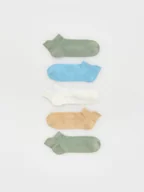 Skarpetki dla dzieci - Reserved - Skarpetki z bawełną 5 pack - jasnoniebieski - miniaturka - grafika 1