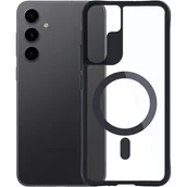 Etui i futerały do telefonów - Etui XLINE Satin Guardx do Samsung Galaxy S24 Przezroczysto-czarny | Bezpłatny transport - miniaturka - grafika 1