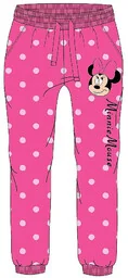 Dresowe spodnie dziewczęce Myszka Minnie Disney Różowe - Spodnie i spodenki dla dziewczynek - miniaturka - grafika 1