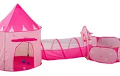 Namioty i tipi dla dzieci - Bestomi, namiot dla dzieci Zamek z Tunelem - miniaturka - grafika 1