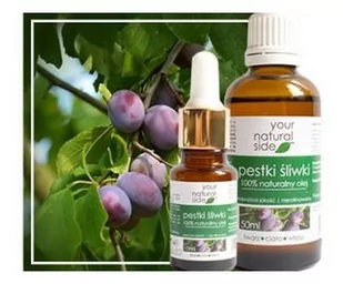 Your Natural Side 100% naturalny olej z pestek śliwki - 10 ml YOUNZSNI - Olejki do ciała i włosów - miniaturka - grafika 1