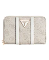 Portfele - GUESS Noreen SLG Zip Around Wallet M Dove Logo, logo Dove - miniaturka - grafika 1