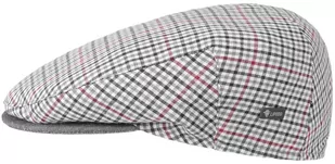 Płaski Kaszkiet Inglese Bic by Lipodo, szaro-czarny, 56 cm - Czapki męskie - miniaturka - grafika 1