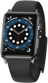 Akcesoria do smartwatchy - BASEUS Slip-Thru pasek opaska bransoleta do Apple Watch 3/4/5/6/SE 38mm/40mm czarny (LBWSE-01) - miniaturka - grafika 1