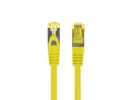 Patchcordy - PATCHCORD KAT.6A S/FTP LSZH CU 1M ŻÓŁTY FLUKE PASSED LANBERG - miniaturka - grafika 1