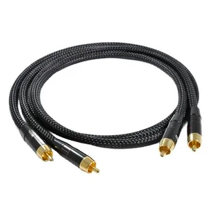 Melodika MD2RD10 Black Edition Kabel 2xRCA 2x RCA kierunkowy Purple Rain Black Edition 1m MELO-MD2RD10 - Kable - miniaturka - grafika 1