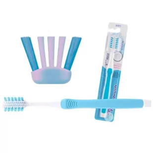 Szczoteczka do zębów soft V++max Better Toothbrush niebieska - Szczoteczki do zębów - miniaturka - grafika 1