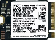 Dyski SSD - Dysk SSD Samsung Samsung PM991a 256 GB M.2 2230 - demontaż - miniaturka - grafika 1