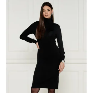 Calvin Klein Wełniana sukienka MERINO - Sukienki - miniaturka - grafika 1