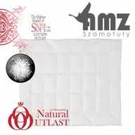 Kołdry - Kołdra całoroczna NATURAL OUTLAST 100% PUCH - AMZ, Rozmiar - 220x240 cm (Rozmiar niestandardowy  - miniaturka - grafika 1