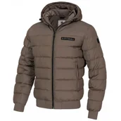 Odzież taktyczna i umundurowanie - Kurtka zimowa z kapturem Pit Bull Dillon '24 - Brązowa L - miniaturka - grafika 1