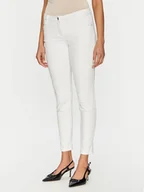 Spodnie damskie - Morgan Jeansy 211-PETRA1 Biały Skinny Fit - miniaturka - grafika 1