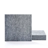Meble modułowe i akcesoria - Panel akustyczny PATTERN, 4 szt., 600x600x40 mm, szary - miniaturka - grafika 1