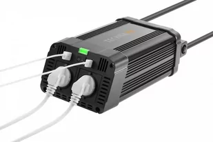 TECHNAXX TE16, 1.200W, 2x VAC 230V, 2x USB - Przetwornice samochodowe - miniaturka - grafika 1