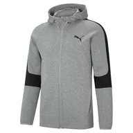 Bluzy sportowe męskie - Bluza z kapturem Puma Evostripe Core Fz, Mężczyźni - miniaturka - grafika 1