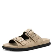 Klapki i japonki damskie - Tamaris Klapki damskie 1-27421-44, Tan, 39 EU - miniaturka - grafika 1