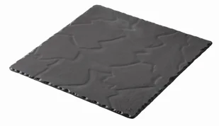 Revol Basalt Talerz kwadratowy 20x20cm Matt slate style - Talerze - miniaturka - grafika 1