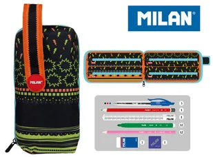 MILAN Multipiórnik owalny z 4 piórnikami Super Heroes - Piórniki - miniaturka - grafika 3