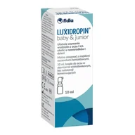 Krople do oczu - Unipharm Luxidropin Baby&Junior krople do oczu 10 ml 9098225 - miniaturka - grafika 1