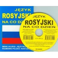 Książki do nauki języka rosyjskiego - Level Trading Język rosyjski na co dzień z płytą CD. Rozmówki Mini kurs językowy - Level Trading - miniaturka - grafika 1