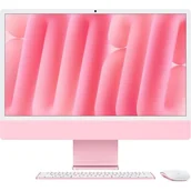 Zestawy komputerowe - Apple iMac 24 M4/16GB/512/MacOS Retina 4,5K Różowy 10R GPU - miniaturka - grafika 1