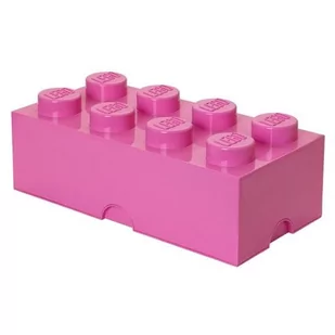 Lego Pojemnik 8 różowy 4004 40041739 - Pojemniki na zabawki - miniaturka - grafika 1