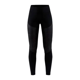 Legginsy damskie Craft ADV SubZ Lumen Padded Tights 2 Black M - Spodnie sportowe damskie - miniaturka - grafika 1