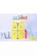 Mały majsterkowicz - Kamizelka i narzędzia budowlańca - miniaturka - grafika 1