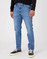 Spodnie męskie - Wrangler Texas Taper Męskie Spodnie Jeansowe New Favorite W12Tjx21Y-W34 L34 - miniaturka - grafika 1