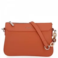 Torebki damskie - Torebka damska listonoszka David Jones Koralowa - miniaturka - grafika 1