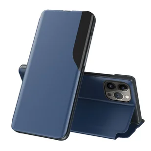 König Design Etui kompatybilne z Apple iPhone 15 Pro Max Etui na telefon komórkowy ze skóry syntetycznej - Niebieskie etui na telefon komórkowy - Etui i futerały do telefonów - miniaturka - grafika 1