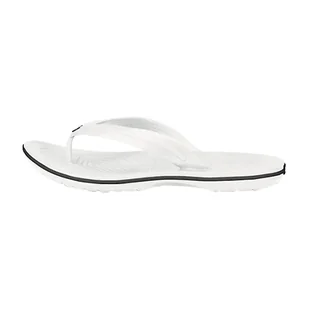Sandały Kobieta Crocs Crocband Flip biały - Sandały damskie - miniaturka - grafika 1
