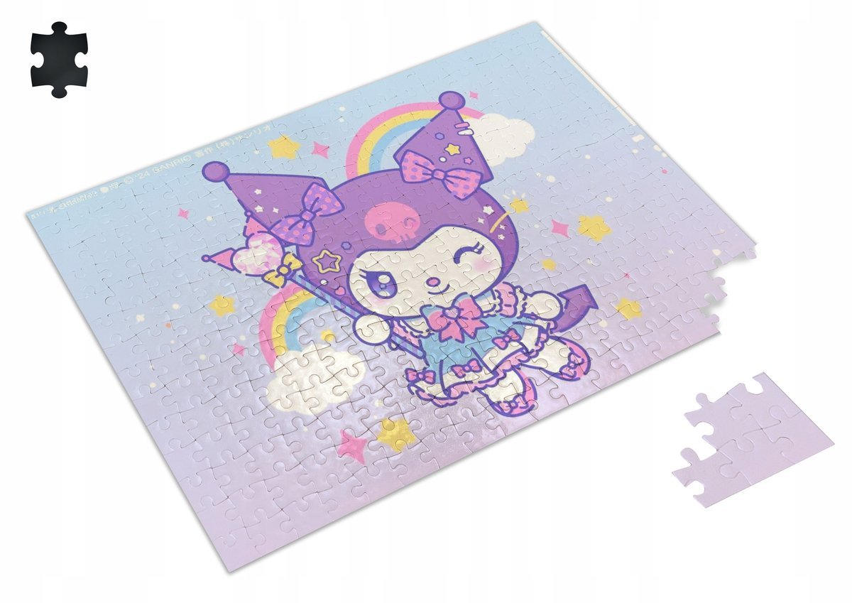 Puzzle KUROMI HELLO KITTY Cinnamoroll A3 252 el z Nadrukiem + IMIĘ 66