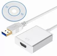 Adaptery i przejściówki - Karta graficzna z Usb 3.0 na do Hdmi Konwerter 24h - miniaturka - grafika 1