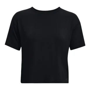 Koszulka damska Under Armour Motion SS Black L - Koszulki sportowe damskie - miniaturka - grafika 1
