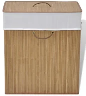 Kosze na bieliznę - Bambusowy pojemnik na pranie W5-L97 - miniaturka - grafika 1
