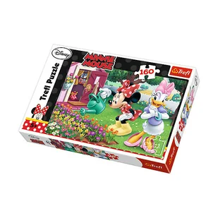 Trefl 160 Minnie Podlewanie kwiatków 15328 - Puzzle - miniaturka - grafika 2