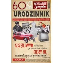 . Karnet 60 Urodziny AB U48 - Pozostałe książki - miniaturka - grafika 1