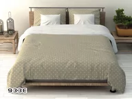 Pościel - Poszewka 40x60 933E beżowa groszki białe obustronna - miniaturka - grafika 1