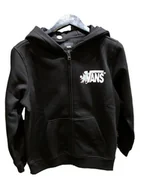 Bluzy męskie - Bluza Męska VANS VSuper FZ Black VN000MHRBLK1 S - miniaturka - grafika 1