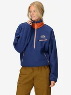 Bluzy damskie - Marmot Bluza polarowa "E.C.O." w kolorze granatowym - miniaturka - grafika 1
