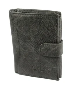 Portfel Męski WILD E-skóra Duży Pionowy Z Zapięciem WI1141-1 - Portfele - miniaturka - grafika 11