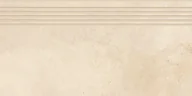 Płytki ceramiczne - Opoczno Stopnica Quenos beige mat rectified 29,8x59,8 - miniaturka - grafika 1