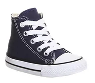 Koszulki i topy damskie - CONVERSE Chuck Taylor All Star Core, uniseks - niemowlęta Hi top sneakersy, granatowe, 6 niemowlęta UK (22 UE) - miniaturka - grafika 1